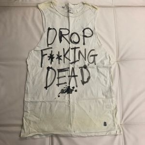 🚫 SOLD 🚫 Drop Dead DFD cream vest